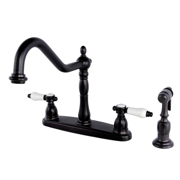 Bel-Air Centerset Kitchen Faucet, Oil Rubbed Bronze